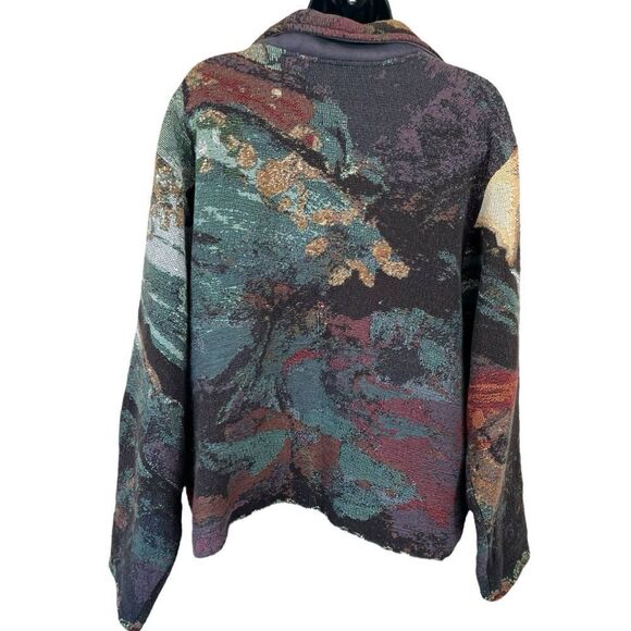 Vintage Tapestry Blanket Jacket - Picture 11 of 12